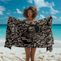George Washington Carver Sarong Peanut From Soil Comes Knowledge Quote and Agricultural Roots - Wonder Print Shop