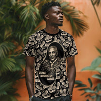 George Washington Carver T shirt Peanut From Soil Comes Knowledge Quote and Agricultural Roots - Wonder Print Shop