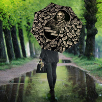 George Washington Carver Umbrella Peanut From Soil Comes Knowledge Quote and Agricultural Roots - Wonder Print Shop
