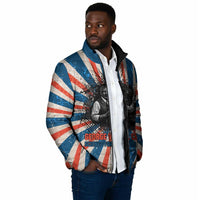 George Washington Carver Padded Jacket with Science Teaching Scene, Education Is the Key Quote - Wonder Print Shop