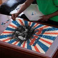 George Washington Carver Puzzle with Science Teaching Scene, Education Is the Key Quote - Wonder Print Shop
