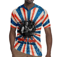 George Washington Carver Rugby Jersey with Science Teaching Scene, Education Is the Key Quote - Wonder Print Shop