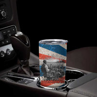 George Washington Carver Tumbler Cup with Science Teaching Scene, Education Is the Key Quote - Wonder Print Shop