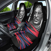 George Washington Carver Car Seat Cover with Tree Portrait Illustration, Nature Is the Greatest Teacher Quote - Wonder Print Shop