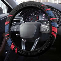 George Washington Carver Steering Wheel Cover with Tree Portrait Illustration, Nature Is the Greatest Teacher Quote - Wonder Print Shop