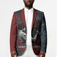 Katherine Johnson Blazer with Chalkboard Math Scene, Verify the Numbers Quote and Space Orbit - Wonder Print Shop