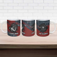 Katherine Johnson Ceramic Mug with Chalkboard Math Scene, Verify the Numbers Quote and Space Orbit - Wonder Print Shop