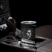 Katherine Johnson Tumbler Cup with Orbital Space Portrait, Historic NASA Launch Dates and Physics - Wonder Print Shop