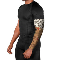 Valentine Buck Arm Sleeves with Camo Cap and XOXO Pattern Retro Hunting