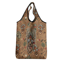 Valentine Buck Grocery Bag with Camo Cap and XOXO Pattern Retro Hunting