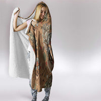 Valentine Buck Hooded Blanket with Camo Cap and XOXO Pattern Retro Hunting