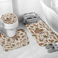 Chill Capybara Vibes Bathroom Set with Hammock and Coconut Tropical Relaxed Style