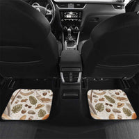 Chill Capybara Vibes Car Mats with Hammock and Coconut Tropical Relaxed Style
