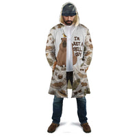 Chill Capybara Vibes Cloak with Hammock and Coconut Tropical Relaxed Style