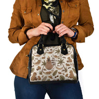 Chill Capybara Vibes Shoulder Handbag with Hammock and Coconut Tropical Relaxed Style