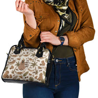 Chill Capybara Vibes Shoulder Handbag with Hammock and Coconut Tropical Relaxed Style