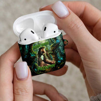 Brr Brr Patapim AirPods Case Glowing Heart and Magical Tree Roots in Enchanted Woods