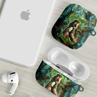 Brr Brr Patapim AirPods Case Glowing Heart and Magical Tree Roots in Enchanted Woods