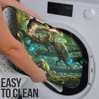 Brr Brr Patapim Bathroom Set Glowing Heart and Magical Tree Roots in Enchanted Woods