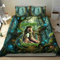 Brr Brr Patapim Bedding Set Glowing Heart and Magical Tree Roots in Enchanted Woods