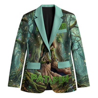 Brr Brr Patapim Blazer Glowing Heart and Magical Tree Roots in Enchanted Woods