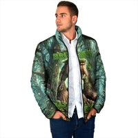Brr Brr Patapim Padded Jacket Glowing Heart and Magical Tree Roots in Enchanted Woods