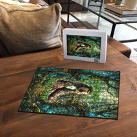 Brr Brr Patapim Puzzle Glowing Heart and Magical Tree Roots in Enchanted Woods