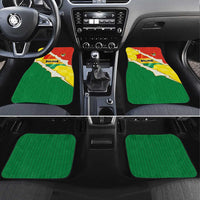 Bolivia Vamos La Verde Car Mats with Flag Colors and National Football Crest