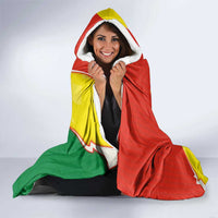 Bolivia Vamos La Verde Hooded Blanket with Flag Colors and National Football Crest