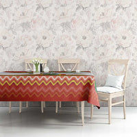 Bolivia Independence Day Tablecloth with Flag Colors and August 6 Celebration Design