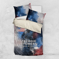 Freddie Stowers Bedding Set African American Military Hero - Medal Of Honor 157th Infantry Division