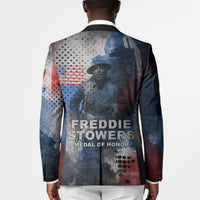 Freddie Stowers Blazer African American Military Hero - Medal Of Honor 157th Infantry Division