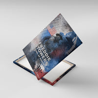 Freddie Stowers Canvas Wall Art African American Military Hero - Medal Of Honor 157th Infantry Division
