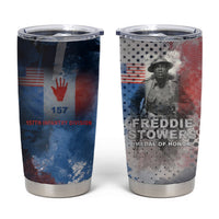 Freddie Stowers Tumbler Cup African American Military Hero - Medal Of Honor 157th Infantry Division