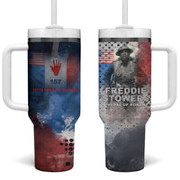 Freddie Stowers Tumbler With Handle African American Military Hero - Medal Of Honor 157th Infantry Division