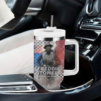 Freddie Stowers Tumbler With Handle African American Military Hero - Medal Of Honor 157th Infantry Division