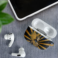 Freddie Stowers AirPods Case Medal Of Honor Hero - Vintage Retro Sunburst - Military Valor Heritage