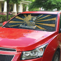 Freddie Stowers Auto Sun Shade Medal Of Honor Hero - Vintage Retro Sunburst - Military Valor Heritage