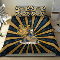 Freddie Stowers Bedding Set Medal Of Honor Hero - Vintage Retro Sunburst - Military Valor Heritage