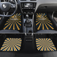 Freddie Stowers Car Mats Medal Of Honor Hero - Vintage Retro Sunburst - Military Valor Heritage