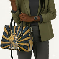 Freddie Stowers Leather Bag Medal Of Honor Hero - Vintage Retro Sunburst - Military Valor Heritage