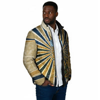 Freddie Stowers Padded Jacket Medal Of Honor Hero - Vintage Retro Sunburst - Military Valor Heritage