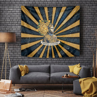 Freddie Stowers Tapestry Medal Of Honor Hero - Vintage Retro Sunburst - Military Valor Heritage