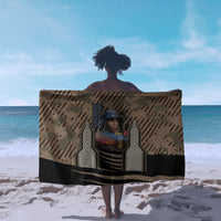 Freddie Stowers African American Sarong Medal Of Honor Red Hand - Military Camouflage Striped World War I