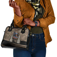 Freddie Stowers African American Shoulder Handbag Medal Of Honor Red Hand - Military Camouflage Striped World War I