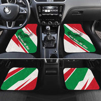 Lebanon Phoenix Car Mats with Cedar Flag Colors and Inspirational Quote