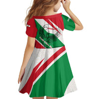 Lebanon Phoenix Family Matching Summer Maxi Dress and Hawaiian Shirt with Cedar Flag Colors and Inspirational Quote