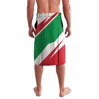Lebanon Phoenix Lavalava with Cedar Flag Colors and Inspirational Quote