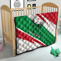 Lebanon Phoenix Quilt with Cedar Flag Colors and Inspirational Quote