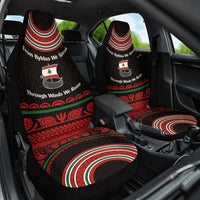 Lebanon Phoenician Ship Car Seat Cover with Byblos Heritage and Cedar Sail Design